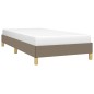 vidaXL Giroletto Tortora 90x200 cm in Tessuto vidaXL Giroletto Tortora 90x200 cm in Tessuto