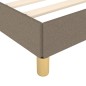 vidaXL Giroletto Tortora 90x200 cm in Tessuto vidaXL Giroletto Tortora 90x200 cm in Tessuto