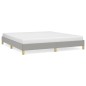 vidaXL Giroletto senza Materasso Grigio Chiaro 180x200 cm Tessuto vidaXL Giroletto senza Materasso Grigio Chiaro 180x200 cm Tessuto
