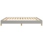 vidaXL Giroletto senza Materasso Grigio Chiaro 180x200 cm Tessuto vidaXL Giroletto senza Materasso Grigio Chiaro 180x200 cm Tessuto