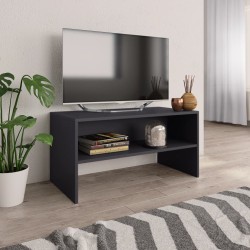 Mobile TV Grigio 80x40x40 cm in Truciolato