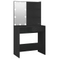 vidaXL Toeletta con LED Nera 74,5x40x141 cm vidaXL Toeletta con LED Nera 74,5x40x141 cm