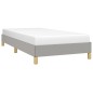 vidaXL Giroletto Grigio Chiaro 100x200 cm in Tessuto vidaXL Giroletto Grigio Chiaro 100x200 cm in Tessuto