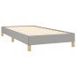 vidaXL Giroletto Grigio Chiaro 100x200 cm in Tessuto vidaXL Giroletto Grigio Chiaro 100x200 cm in Tessuto