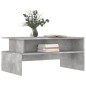 vidaXL Tavolino Salotto Grigio Cemento 90x55x42,5 cm Legno Multistrato vidaXL Tavolino Salotto Grigio Cemento 90x55x42,5 cm Legno Multistrato