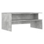 vidaXL Tavolino Salotto Grigio Cemento 90x55x42,5 cm Legno Multistrato vidaXL Tavolino Salotto Grigio Cemento 90x55x42,5 cm Legno Multistrato