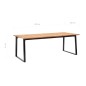 vidaXL Set Pranzo da Giardino 9 pz Polyrattan e Legno Acacia Grigio vidaXL Set Pranzo da Giardino 9 pz Polyrattan e Legno Acacia Grigio