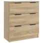 Credenza Rovere Sonoma 60x30x70 cm in Legno Multistrato Credenza Rovere Sonoma 60x30x70 cm in Legno Multistrato
