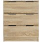 Credenza Rovere Sonoma 60x30x70 cm in Legno Multistrato Credenza Rovere Sonoma 60x30x70 cm in Legno Multistrato
