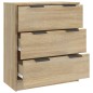 Credenza Rovere Sonoma 60x30x70 cm in Legno Multistrato Credenza Rovere Sonoma 60x30x70 cm in Legno Multistrato