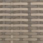 vidaXL Poltrona Reclinabile Giardino Cuscini Marrone Chiaro Polyrattan vidaXL Poltrona Reclinabile Giardino Cuscini Marrone Chiaro Polyrattan