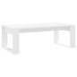 vidaXL Tavolino da Salotto Bianco 102x50x35 cm in Legno Multistrato