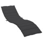 vidaXL Cuscino per Lettino Nero 200x50x3 cm in Tessuto Oxford vidaXL Cuscino per Lettino Nero 200x50x3 cm in Tessuto Oxford