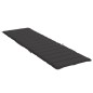 vidaXL Cuscino per Lettino Nero 200x50x3 cm in Tessuto Oxford vidaXL Cuscino per Lettino Nero 200x50x3 cm in Tessuto Oxford