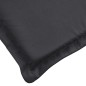 vidaXL Cuscino per Lettino Nero 200x50x3 cm in Tessuto Oxford vidaXL Cuscino per Lettino Nero 200x50x3 cm in Tessuto Oxford