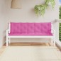 vidaXL Cuscini per Panca 2 pz Rosa in Tessuto Oxford vidaXL Cuscini per Panca 2 pz Rosa in Tessuto Oxford