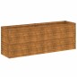 vidaXL Fioriera Rialzata da Giardino 196x50x69 cm in Acciaio Corten vidaXL Fioriera Rialzata da Giardino 196x50x69 cm in Acciaio Corten
