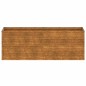 vidaXL Fioriera Rialzata da Giardino 196x50x69 cm in Acciaio Corten vidaXL Fioriera Rialzata da Giardino 196x50x69 cm in Acciaio Corten