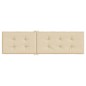 vidaXL Cuscino per Sdraio Beige (75+105)x50x4 cm vidaXL Cuscino per Sdraio Beige (75+105)x50x4 cm