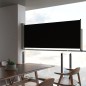 Tenda da Sole Laterale Retrattile 100 x 300 cm Nera Tenda da Sole Laterale Retrattile 100 x 300 cm Nera