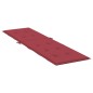 vidaXL Cuscino per Sdraio Rosso Vino (75+105)x50x3 cm vidaXL Cuscino per Sdraio Rosso Vino (75+105)x50x3 cm