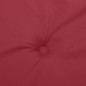 vidaXL Cuscino per Sdraio Rosso Vino (75+105)x50x3 cm vidaXL Cuscino per Sdraio Rosso Vino (75+105)x50x3 cm