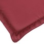 vidaXL Cuscino per Sdraio Rosso Vino (75+105)x50x3 cm vidaXL Cuscino per Sdraio Rosso Vino (75+105)x50x3 cm