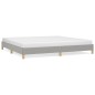 vidaXL Giroletto Grigio Chiaro 200x200 cm in Tessuto vidaXL Giroletto Grigio Chiaro 200x200 cm in Tessuto