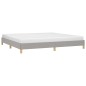 vidaXL Giroletto Grigio Chiaro 200x200 cm in Tessuto vidaXL Giroletto Grigio Chiaro 200x200 cm in Tessuto