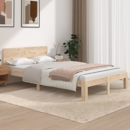 vidaXL Giroletto 120x200 cm in Legno Massello di Pino
