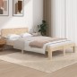vidaXL Giroletto 120x200 cm in Legno Massello di Pino vidaXL Giroletto 120x200 cm in Legno Massello di Pino