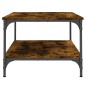 vidaXL Tavolino da Salotto Rovere Fumo 100x55x40 cm Legno Multistrato