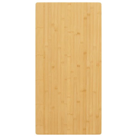 vidaXL Piano del Tavolo 50x100x4 cm in Bambù