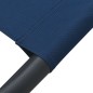vidaXL Lettino Prendisole con Baldacchino e Cuscini Blu vidaXL Lettino Prendisole con Baldacchino e Cuscini Blu