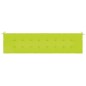 vidaXL Cuscino per Panca Verde Brillante 150x50x3 cm in Tessuto Oxford