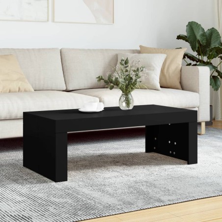 vidaXL Tavolino da Salotto Nero 102x50x36 cm in Legno Multistrato