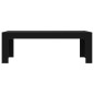 vidaXL Tavolino da Salotto Nero 102x50x36 cm in Legno Multistrato