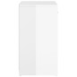 vidaXL Panca Porta Scarpe Bianco Lucido 94,5x31x57cm Legno Multistrato vidaXL Panca Porta Scarpe Bianco Lucido 94,5x31x57cm Legno Multistrato