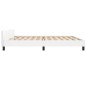 vidaXL Giroletto con Testiera Bianco 200x200 cm in Similpelle vidaXL Giroletto con Testiera Bianco 200x200 cm in Similpelle