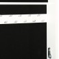 vidaXL Armadio Portagioie Specchio Autoportante Bianco 42x38x152 cm