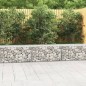Gabbione con Copertura in Acciaio Zincato 300x50x50 cm Gabbione con Copertura in Acciaio Zincato 300x50x50 cm