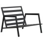 vidaXL Set Divani da Giardino 5 pz con Cuscini Alluminio Grigio Scuro vidaXL Set Divani da Giardino 5 pz con Cuscini Alluminio Grigio Scuro