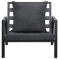 vidaXL Set Divani da Giardino 5 pz con Cuscini Alluminio Grigio Scuro vidaXL Set Divani da Giardino 5 pz con Cuscini Alluminio Grigio Scuro