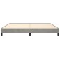 vidaXL Giroletto Grigio Chiaro 200x200 cm in Velluto