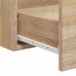 vidaXL Mobile da Bagno con Specchio Rovere Sonoma in Legno Multistrato vidaXL Mobile da Bagno con Specchio Rovere Sonoma in Legno Multistrato