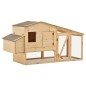 Pollaio in Legno Massello di Pino 178x67x92 cm Pollaio in Legno Massello di Pino 178x67x92 cm