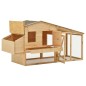Pollaio in Legno Massello di Pino 178x67x92 cm Pollaio in Legno Massello di Pino 178x67x92 cm