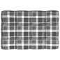vidaXL Cuscini per Divano Pallet 7 pz Grigio Motivo a Quadri vidaXL Cuscini per Divano Pallet 7 pz Grigio Motivo a Quadri