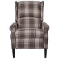 vidaXL Poltrona Massaggiante Reclinabile Beige in Tessuto vidaXL Poltrona Massaggiante Reclinabile Beige in Tessuto