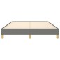 vidaXL Giroletto senza Materasso Grigio Scuro 140x190 cm Tessuto vidaXL Giroletto senza Materasso Grigio Scuro 140x190 cm Tessuto